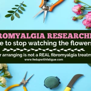 A recent Israeli study found flower arranging can improve #fibromyalgia symptoms. Yes, you read that right! Flower arranging! When will researchers finally take fibromyalgia more seriously? | Fed Up with Fatigue